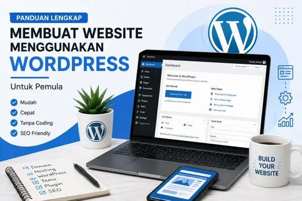 9 Cara Praktis Membuat Website Menggunakan WordPress Tanpa Coding